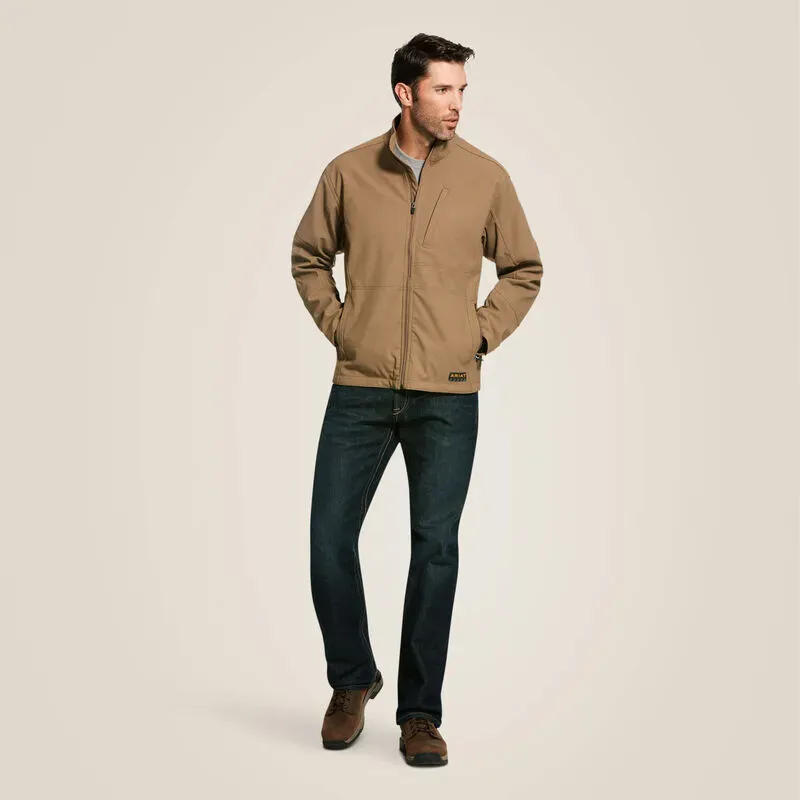 Rebar Stretch Canvas Softshell Jacket