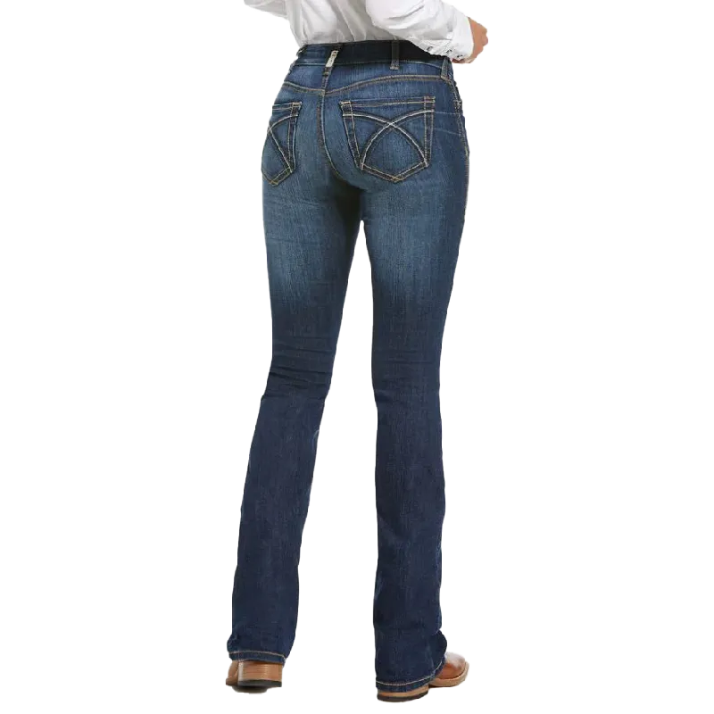 Arithtat Women's Stretch Rosa Bootcut Jean