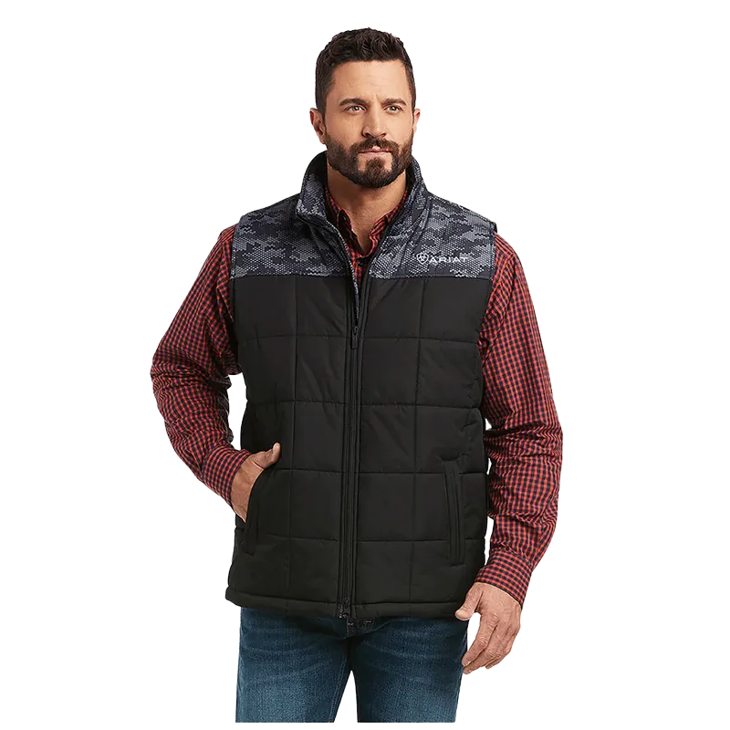 Arithtat Men's Crius Colorblock Insulated Vest