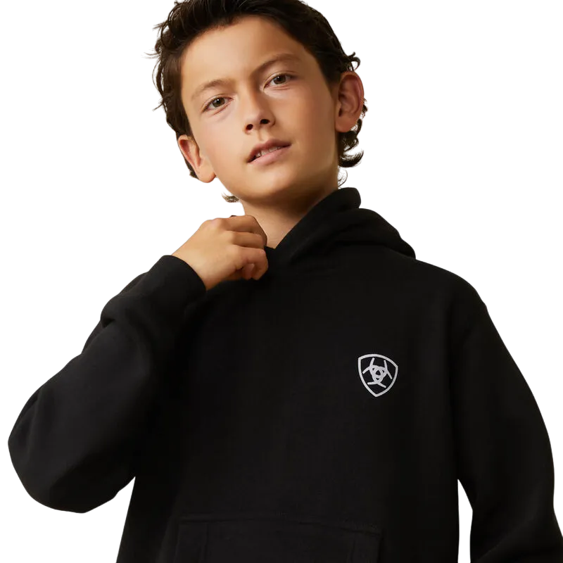 Arithtat Boy's Americana Block Hoodie