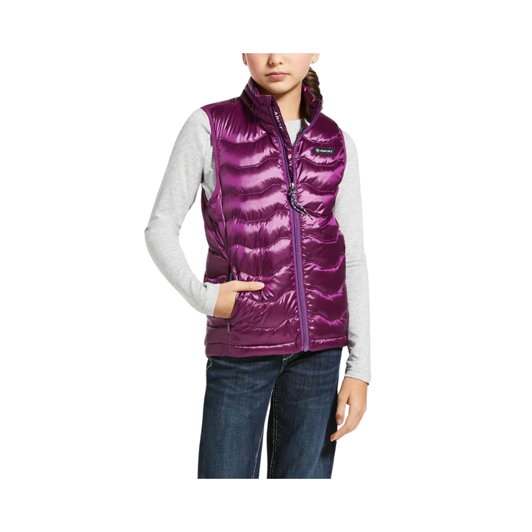 Arithtat Girl's Imperial Violet Ideal 3.0 Down Vest
