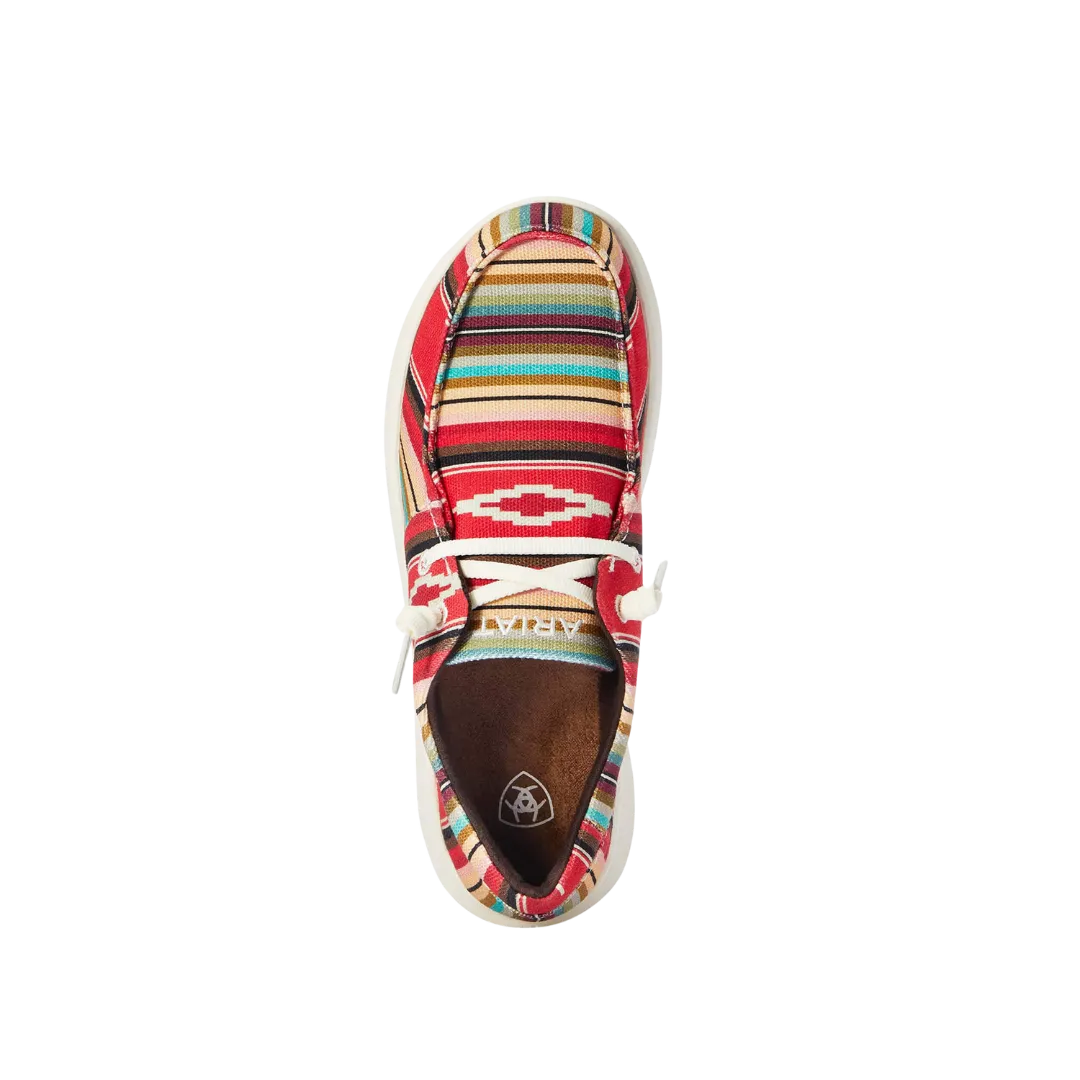 Arithtat Women's Hilo Pastel Serape Lace Up Shoes