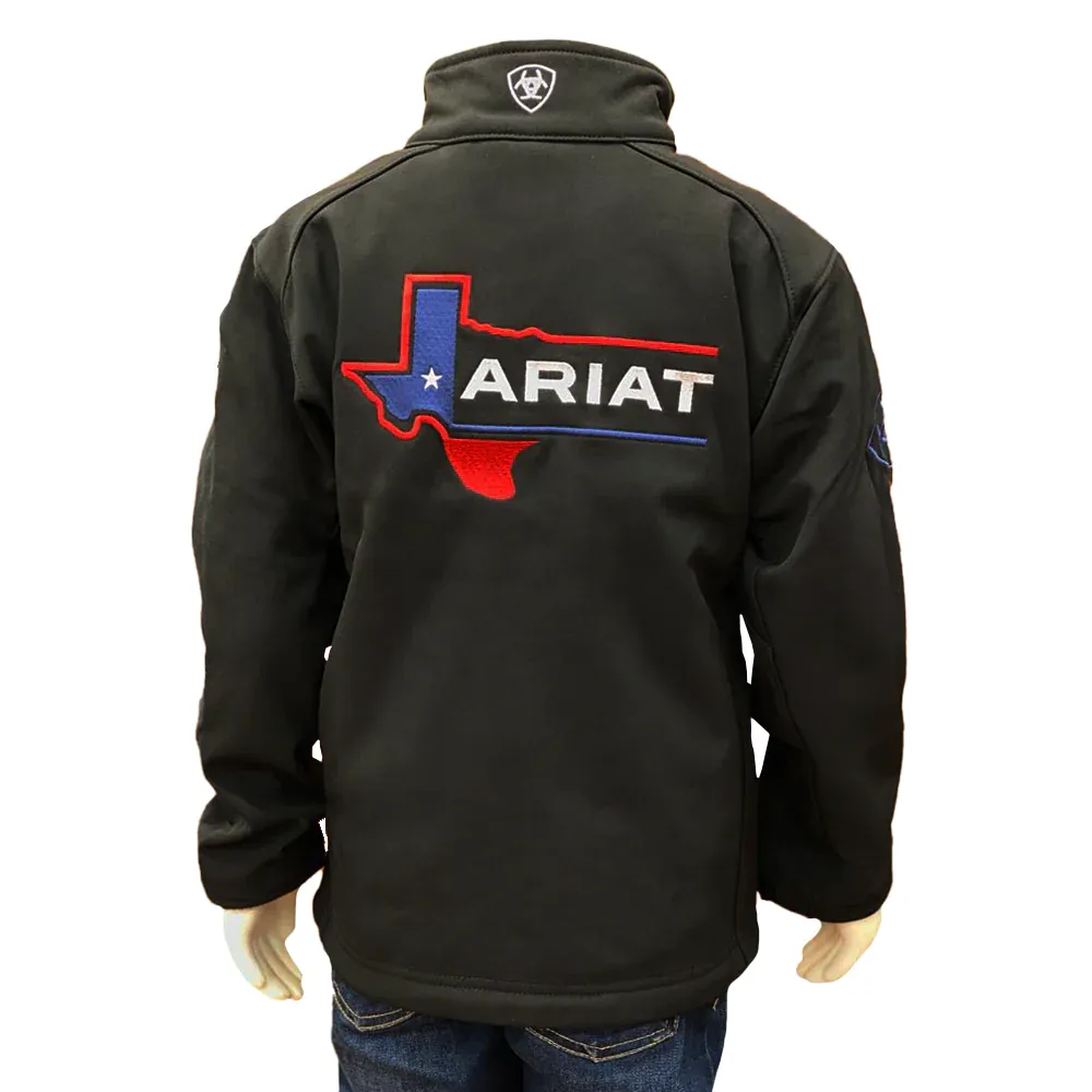Arithtat Boys Texas Flag Jacket