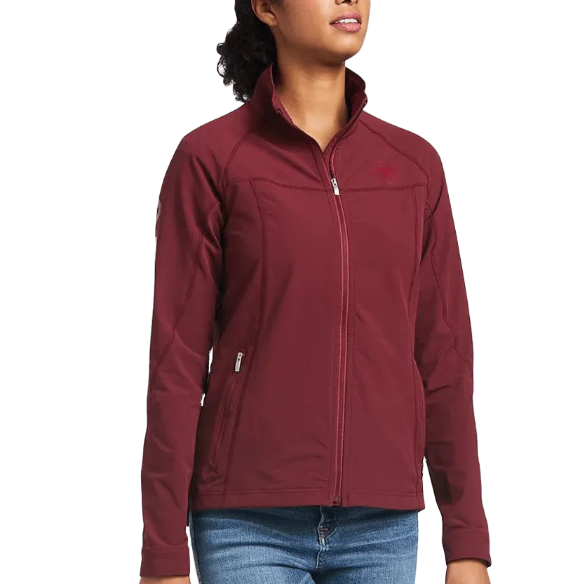 Arithtat Women's Agile Softshell Zinfandel Jacket