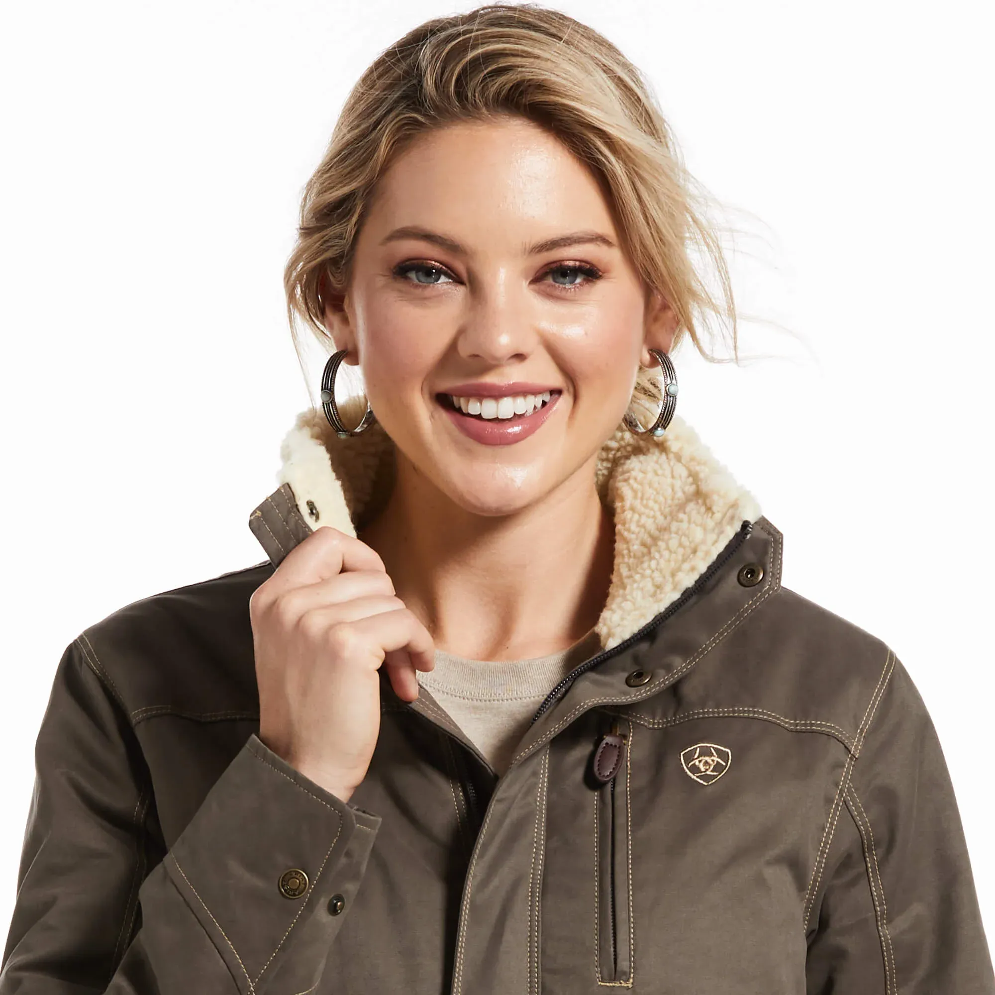 Arithtat Women's Chestnut Grizzly Insulated Jacket