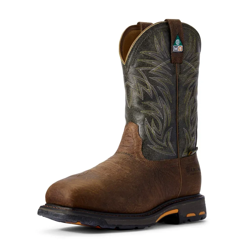 arthtiat Mens WorkHog Met Guard Work Boots - 10017174