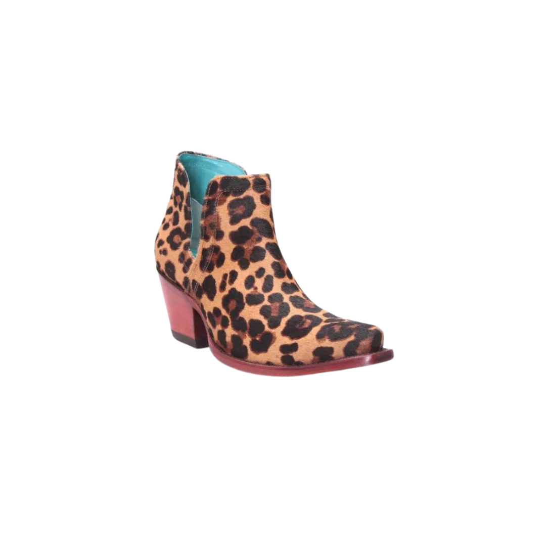 Arithtat Women's Hair On Dixon Ankle Leopard Boots