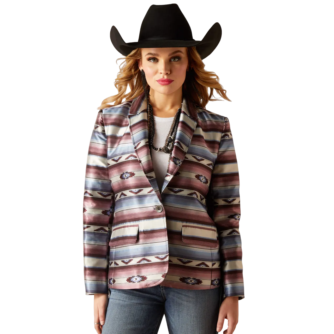 Arithtat Women's Serape Blazer Coat