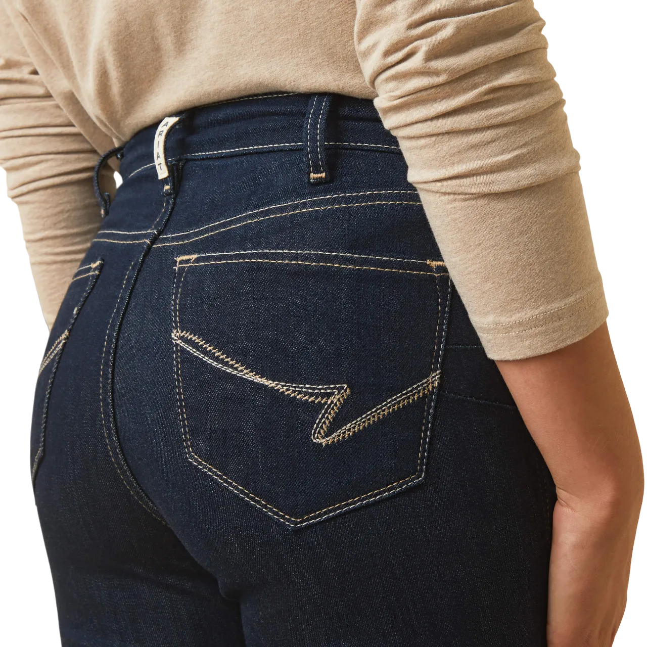 Arithtat Women's Real High Rise Selma Boot Cut Jeans