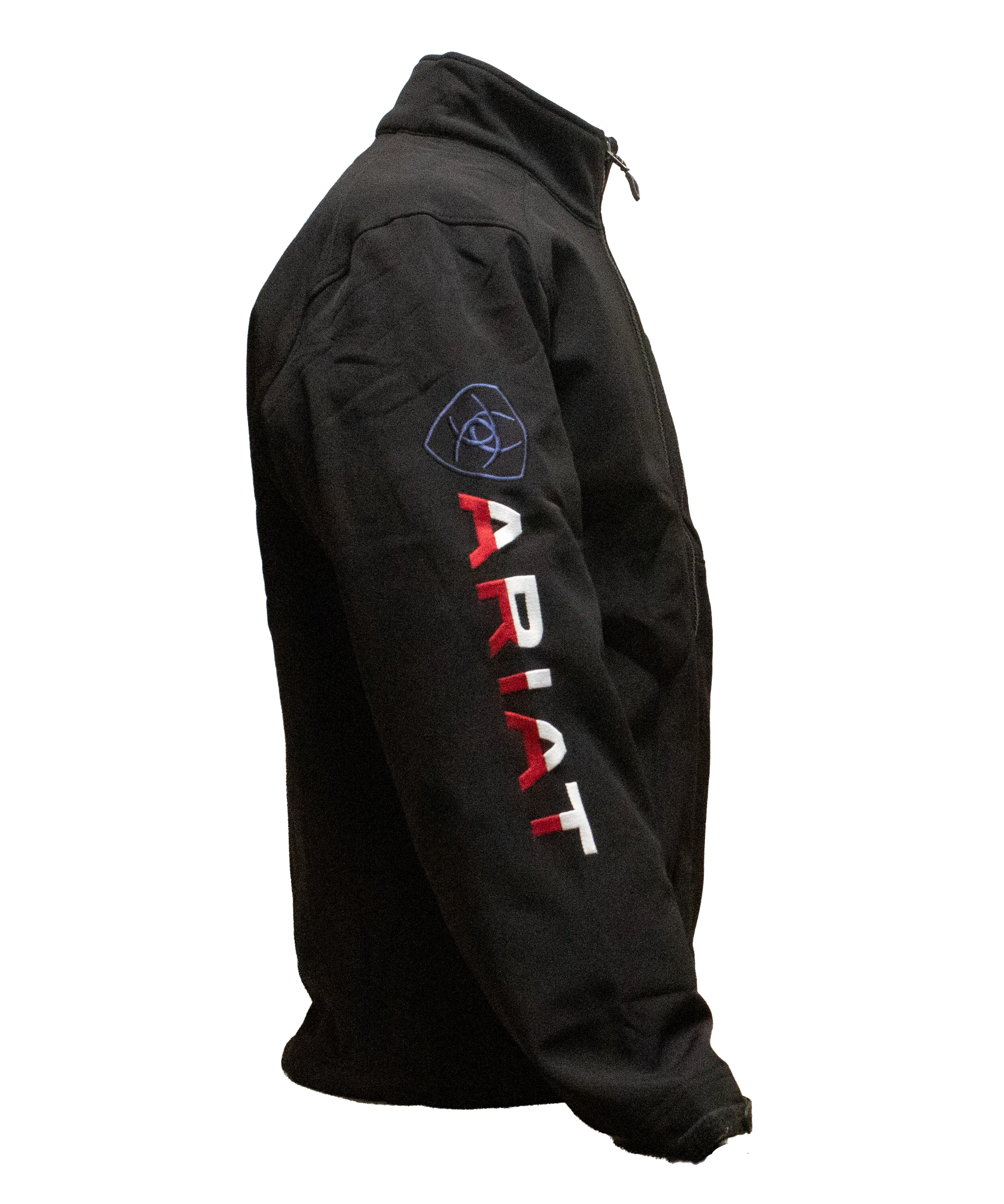 Arithtat Men's Texas Flag Black Jacket