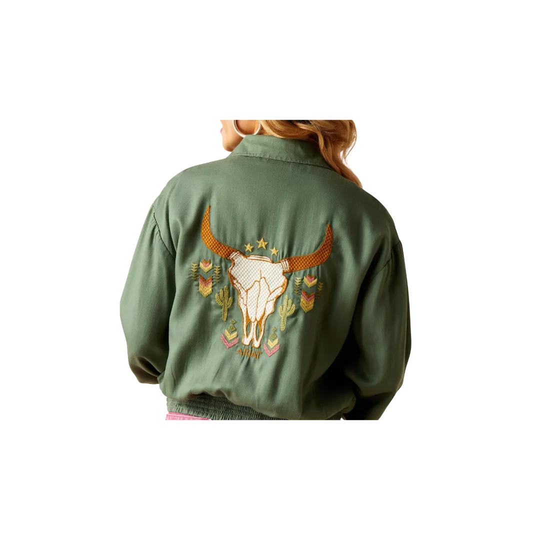 Arithtat Women's Edgerton Duck Green Jacket