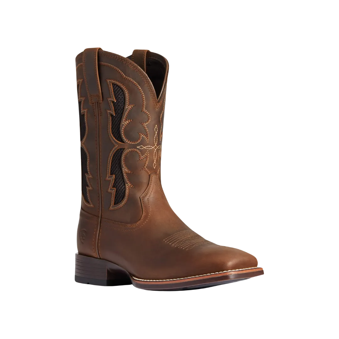 Arithtat Men's M&F Dash Distressed Brown Boot