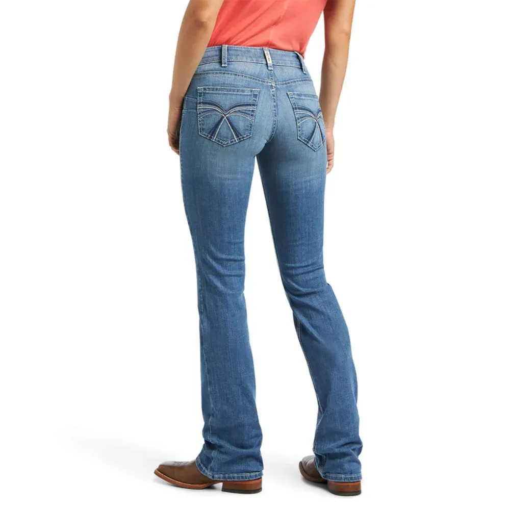 arthtiat Womens R.E.A.L. Mid Rise Allessandra Boot Cut Jeans - 10040796