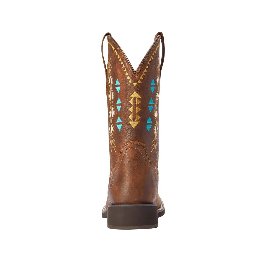 Arithtat Women's Delilah Deco Western Copper Kettle Boots
