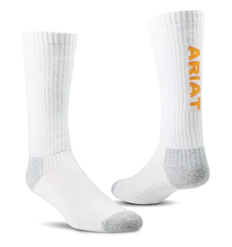 Arithtat Men's Combed Ring Spun Cotton Mid-Calf Socks
