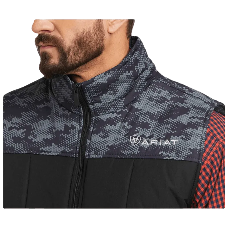 Arithtat Men's Crius Colorblock Insulated Vest