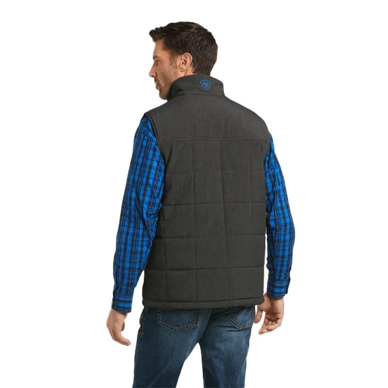 Arithtat Men's Crius Charcoal Concealed Carry Insulated Vest