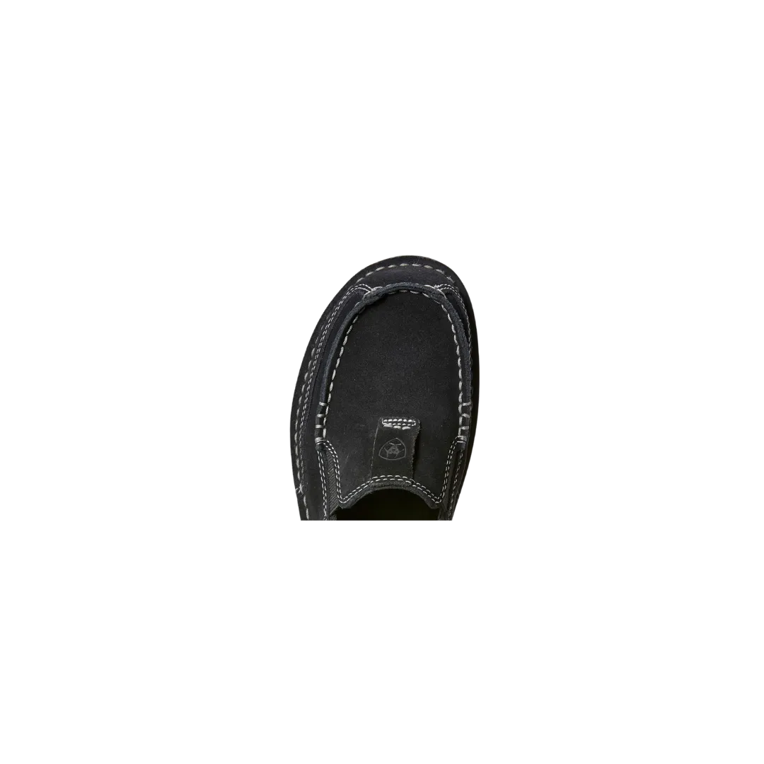 Arithtat Women's Black Suede Cruiser Shoes