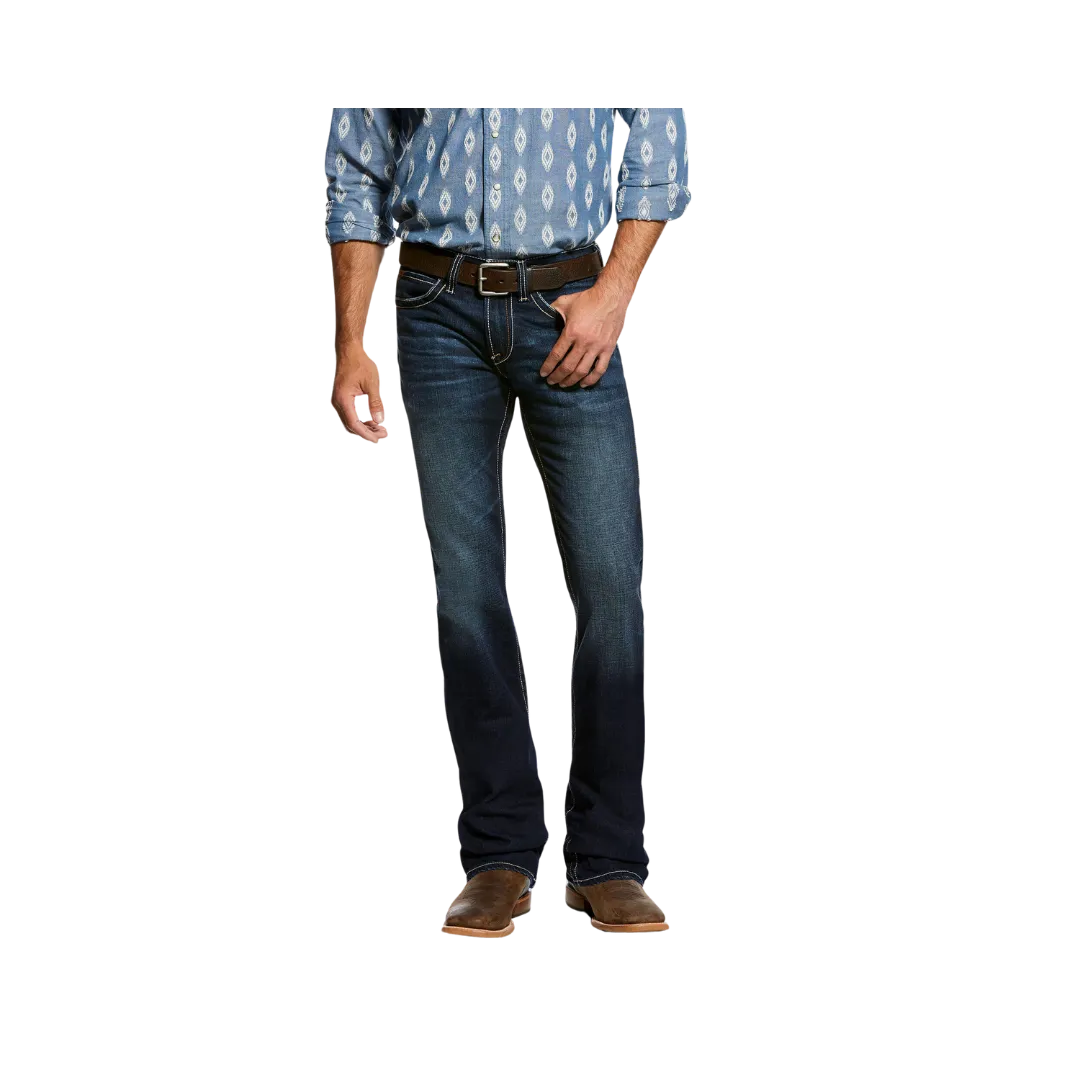 Arithtat Men's M7 Rocker Concord Stretch Stackable Straight Leg Dodge Jean