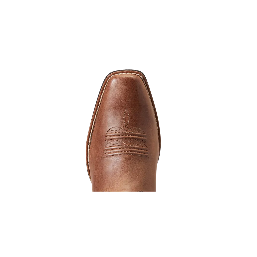 Arithtat Women's Round Up Storming Brown Square Toe Boot