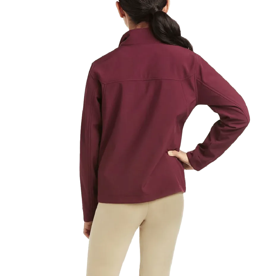 Arithtat Youth New Team Windsor Wine Softshell Jacket