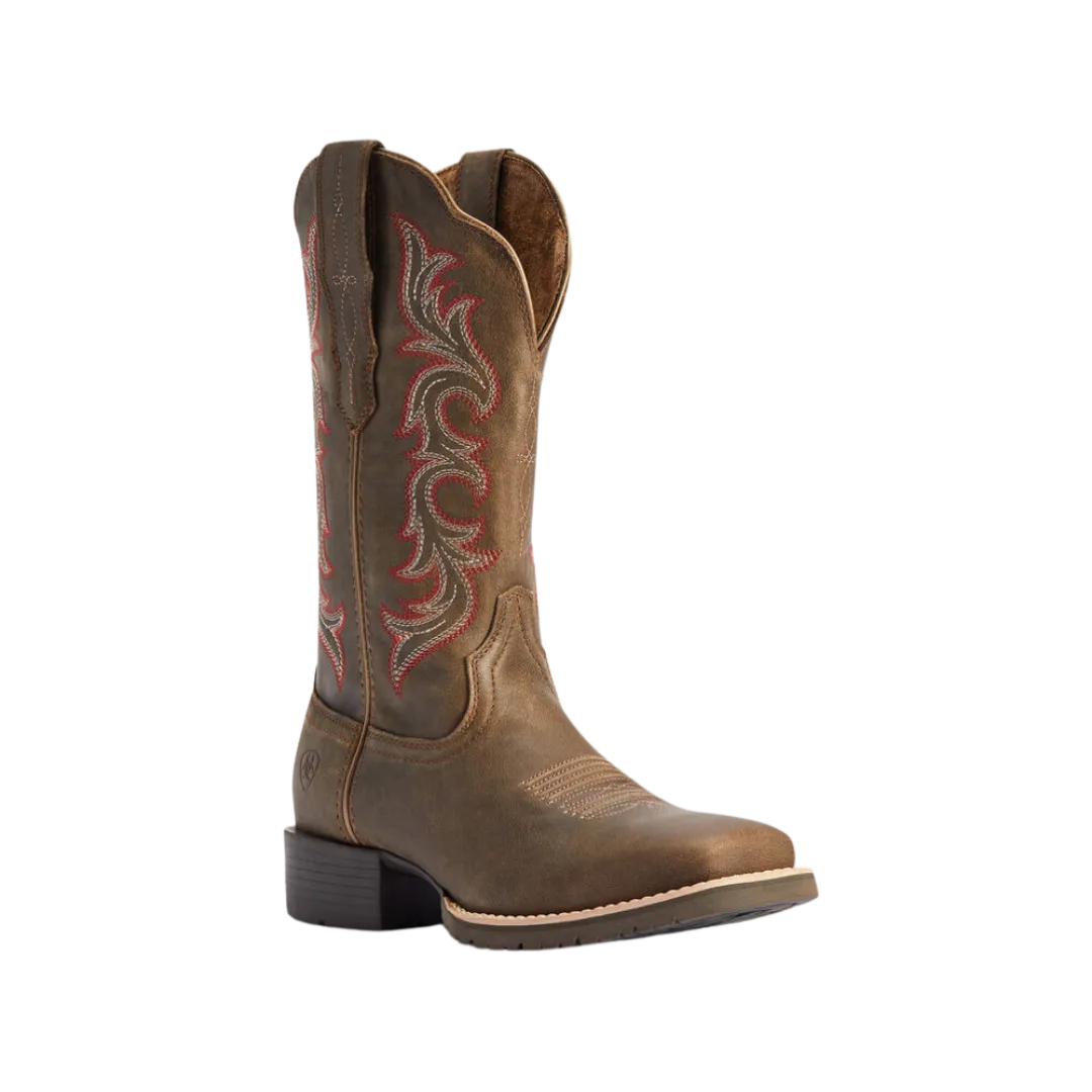 Arithtat Women's Hybrid Rancher Pebble Square Toe Boot