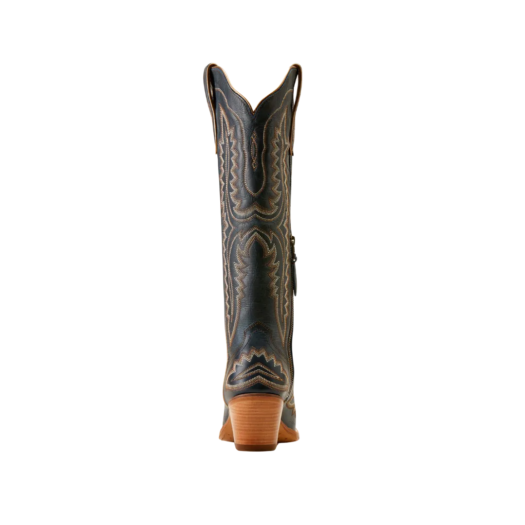 Arithtat Women's Casanova Western Desert Navy Boots