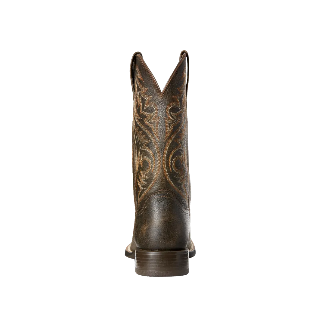 Arithtat Men's Sport Herdsman Western Brown Boots