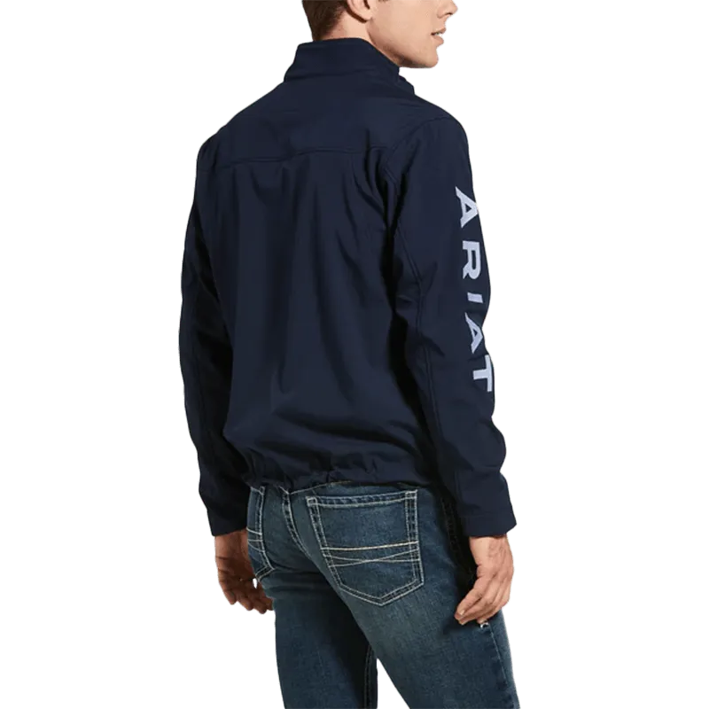 Arithtat Men's New Team Navy Blue Softshell Jacket