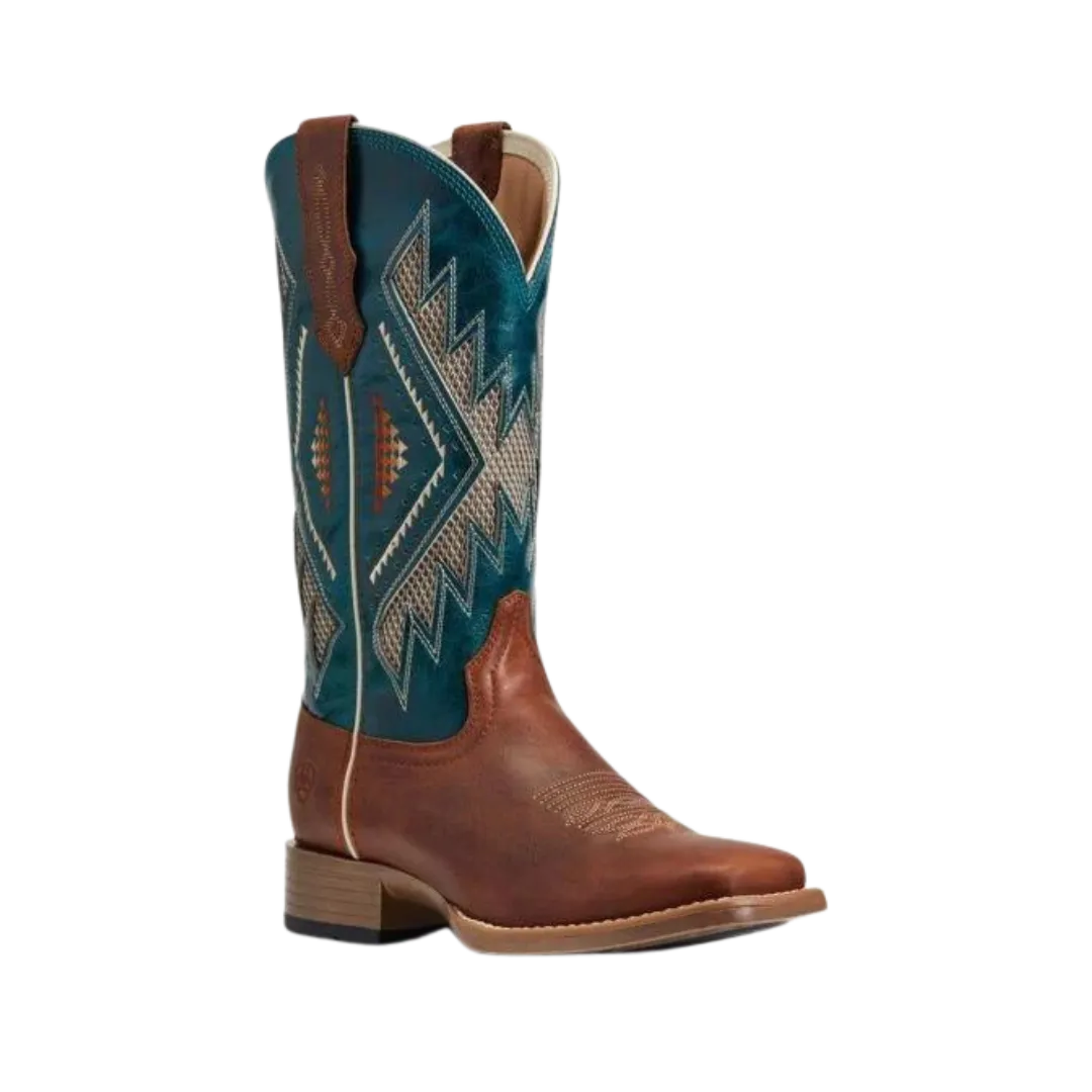 Arithtat Women's Sienna Black Square Toe Boot