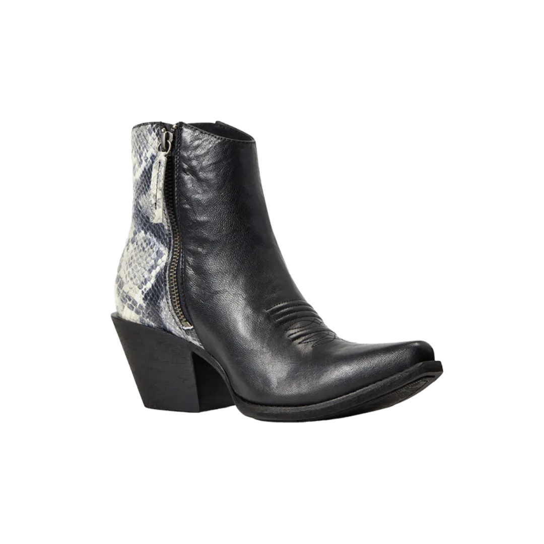 Arithtat Women's Carmelita Black Western Boot