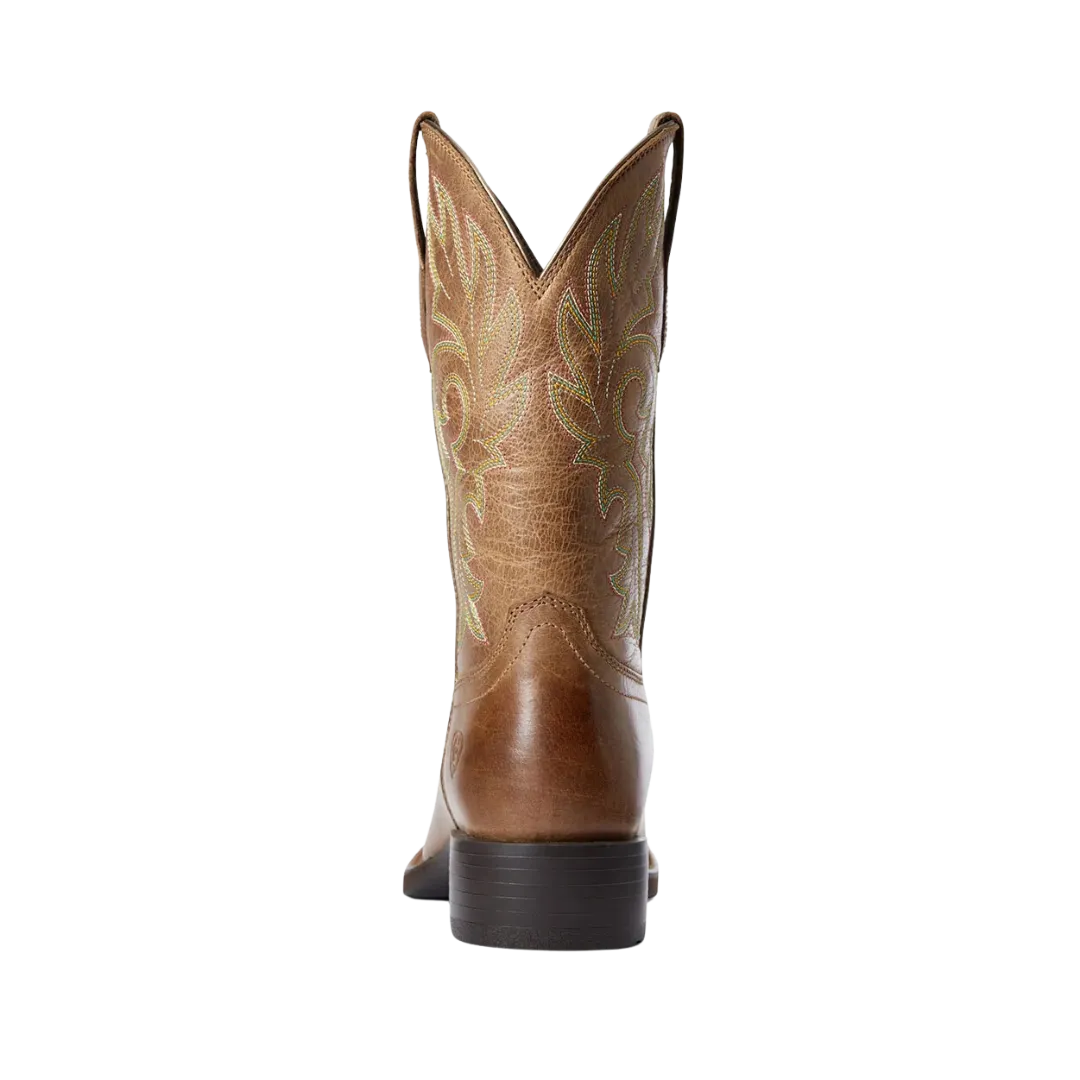 Arithtat Women's Brown Cattle Drive Western Boots