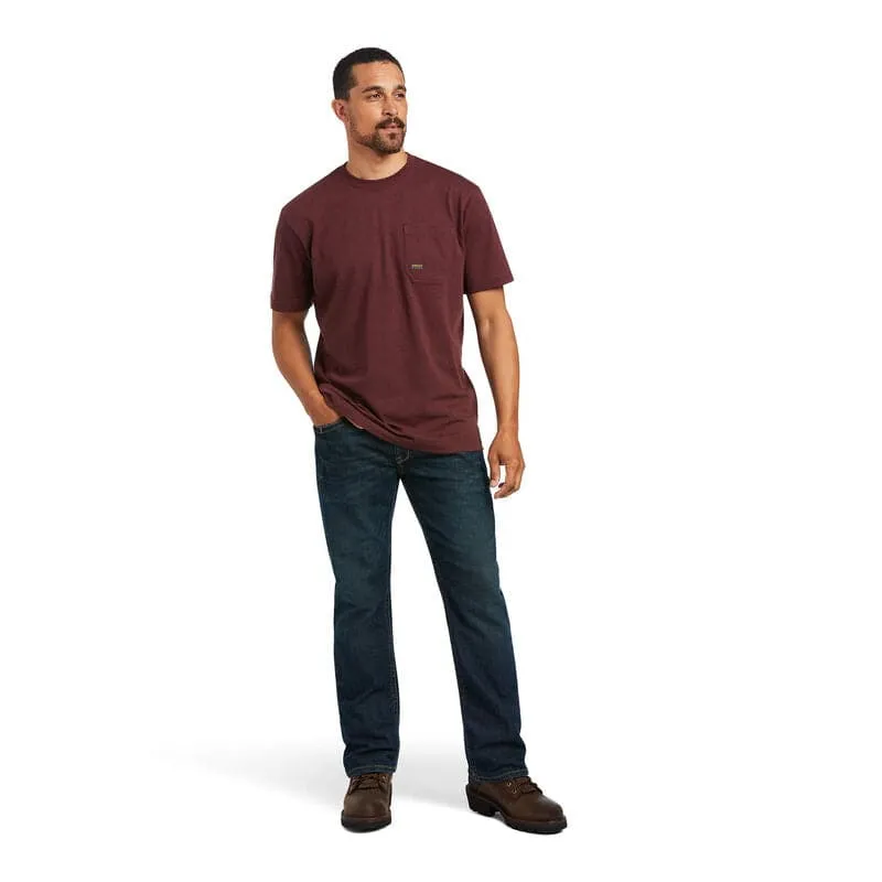 Arithtat Men's Rebar Cotton Strong Voltaic Hammer T-Shirt