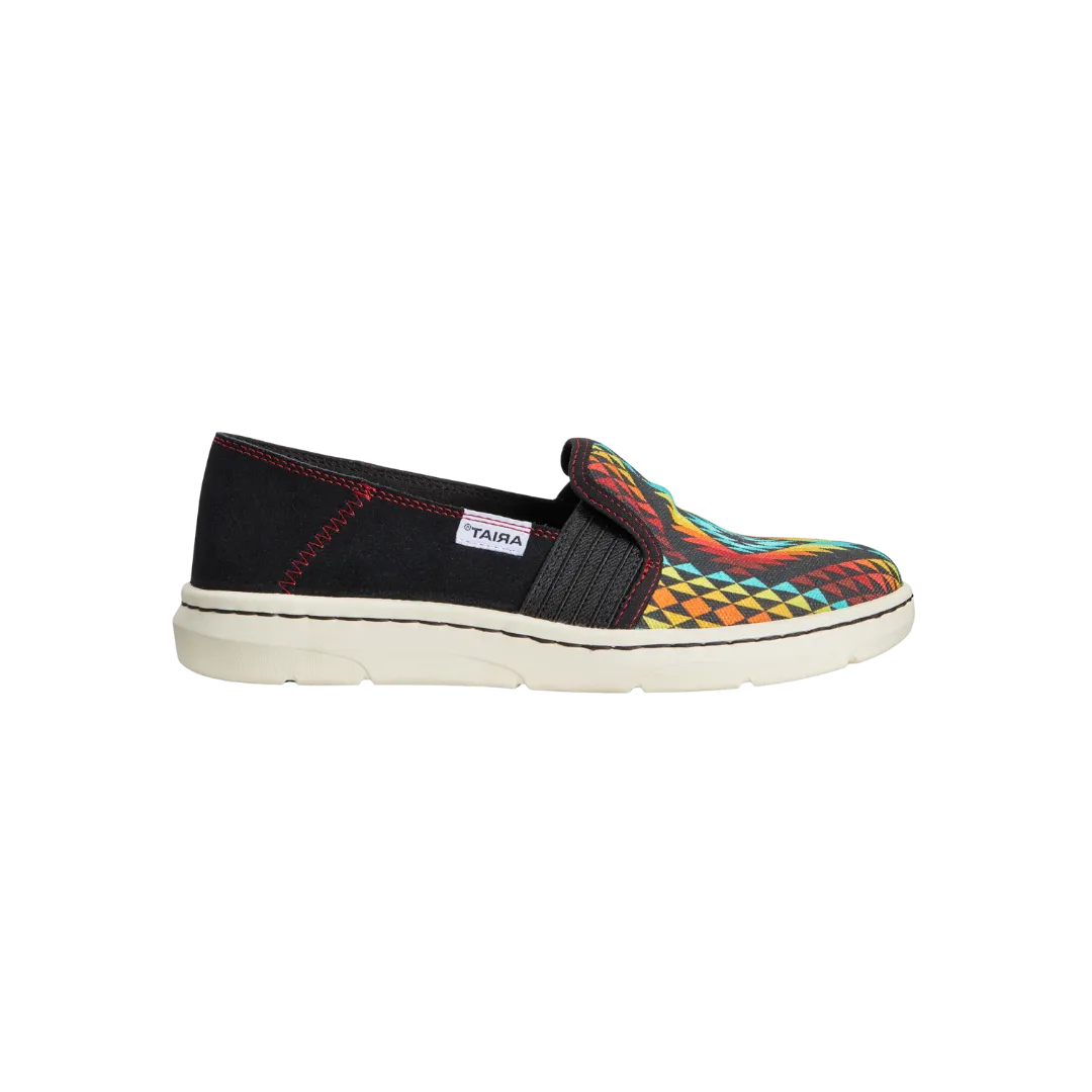 Arithtat Women's Rainbow Aztec Ryder Shoes