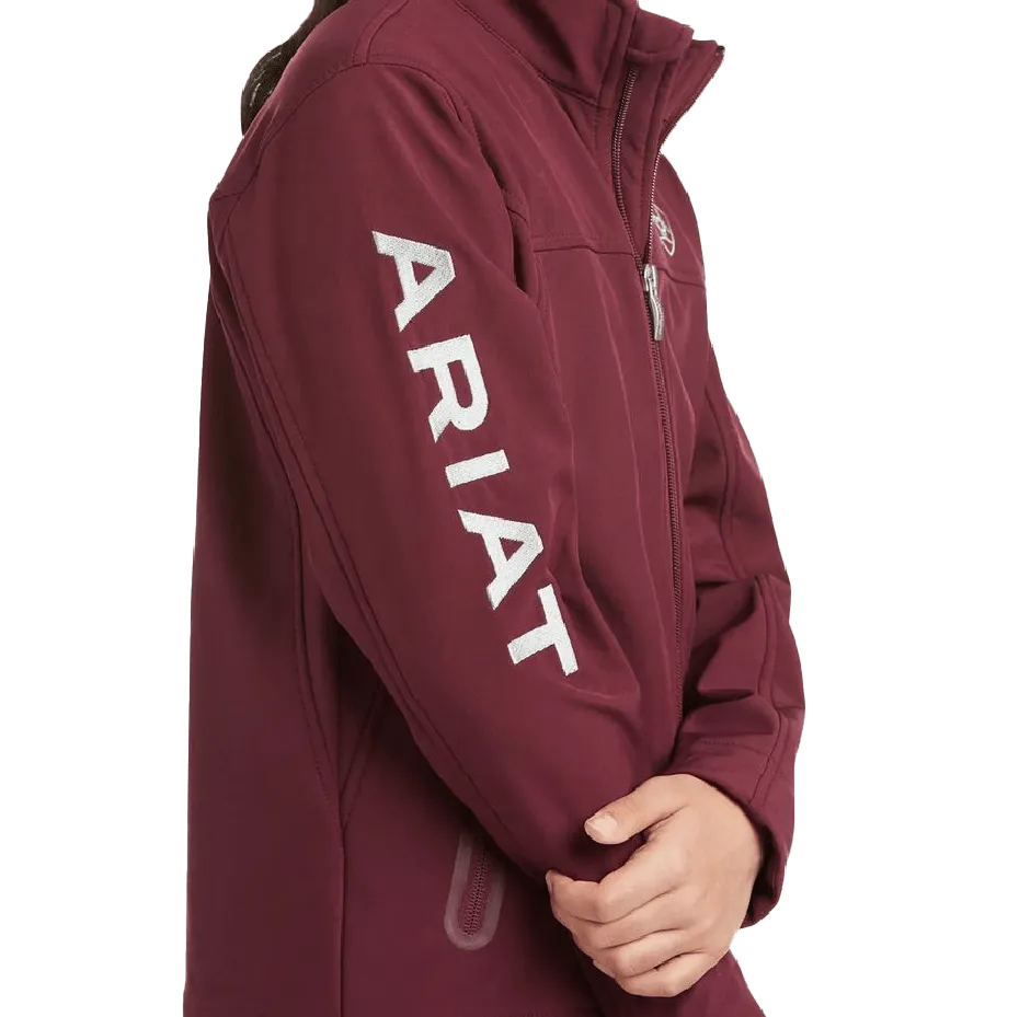 Arithtat Youth New Team Windsor Wine Softshell Jacket