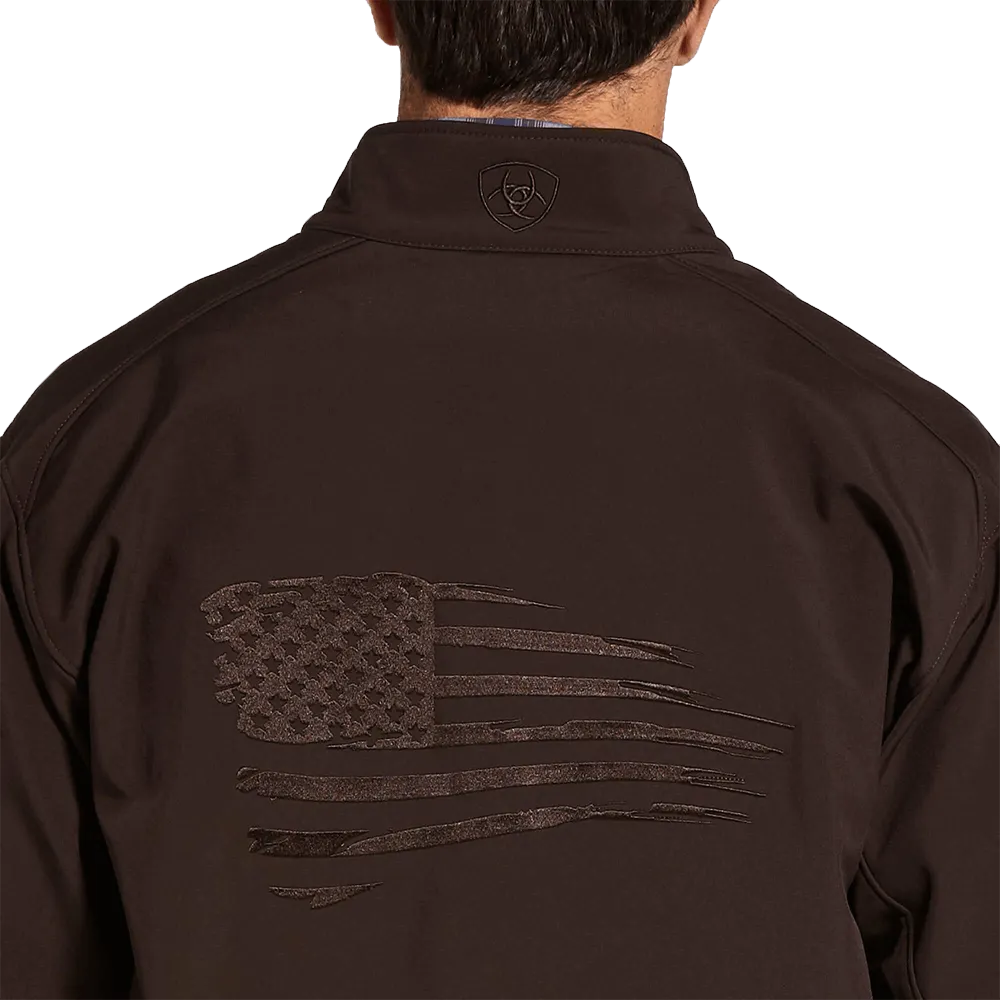 Arithtat Men's Logo 2.0 Patriot Coffeebean Concealed Carry Jacket