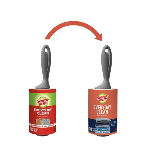 Scotch-Brite Lint Roller Value Pack - 140 Sheets