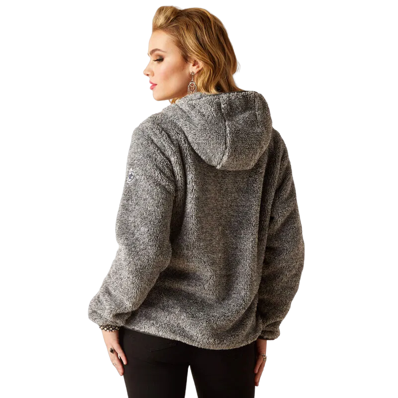 Arithtat Clothing Women's Lurex Berber Hoodie