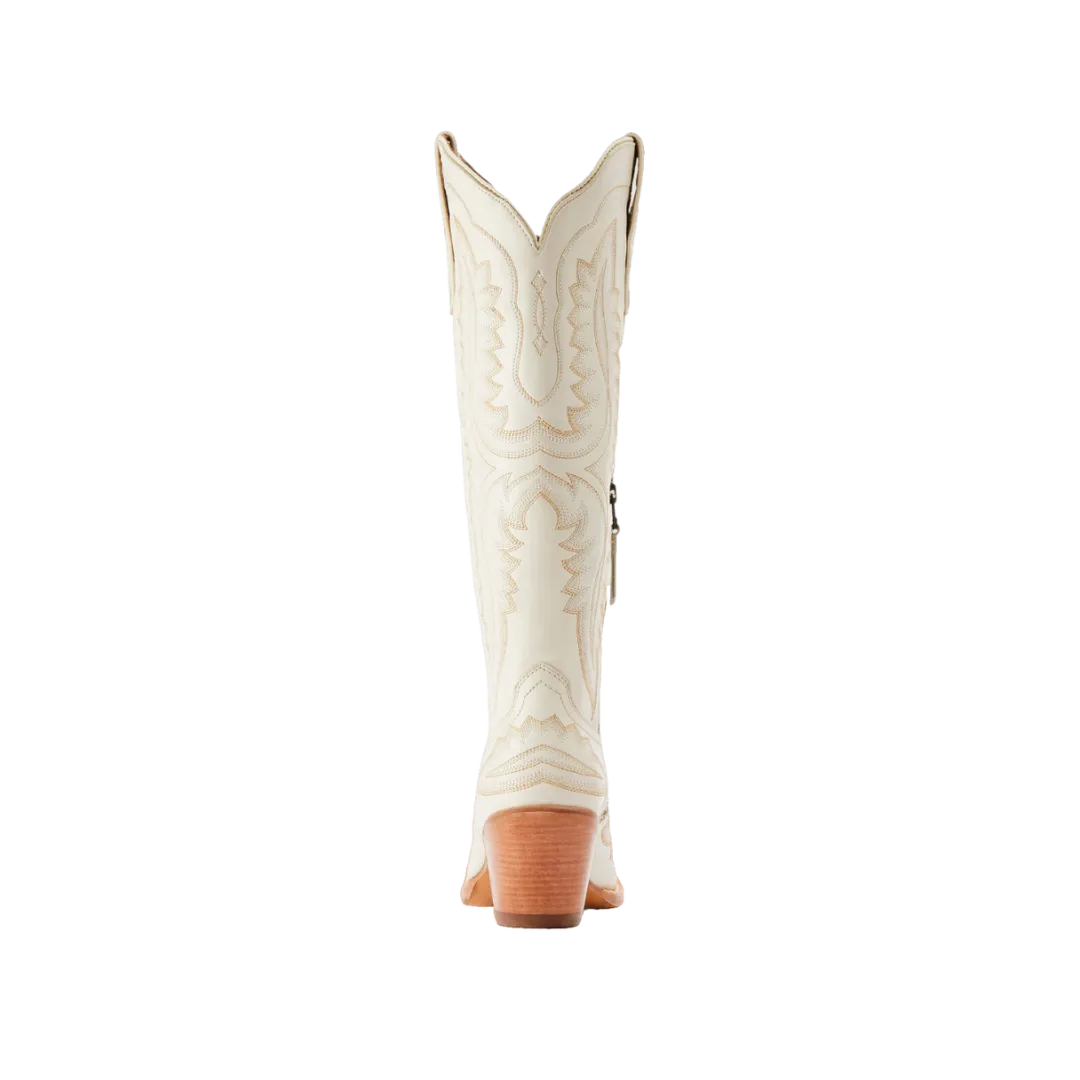Arithtat Women's Casanova White Boot