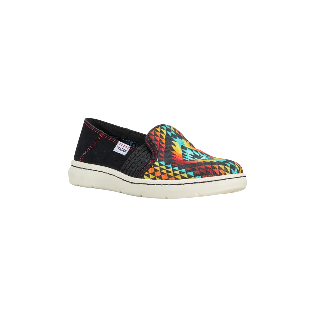 Arithtat Women's Rainbow Aztec Ryder Shoes