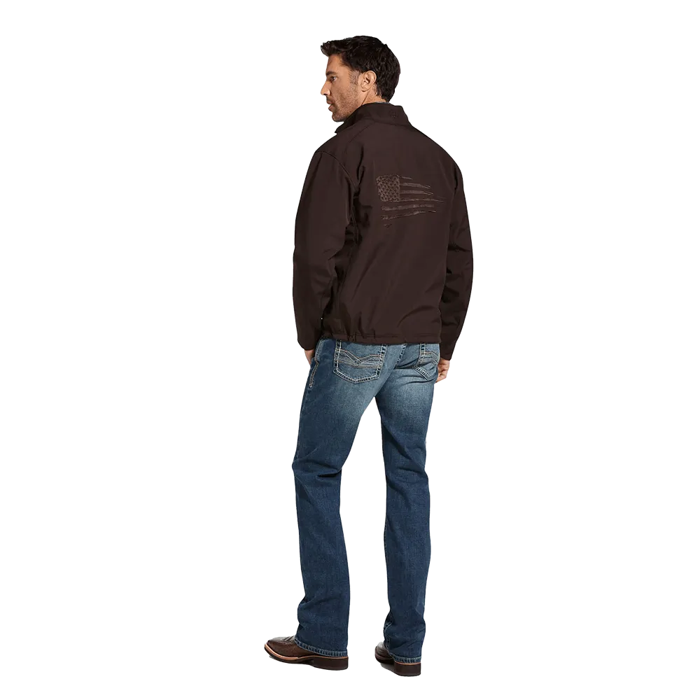 Arithtat Men's Logo 2.0 Patriot Coffeebean Concealed Carry Jacket
