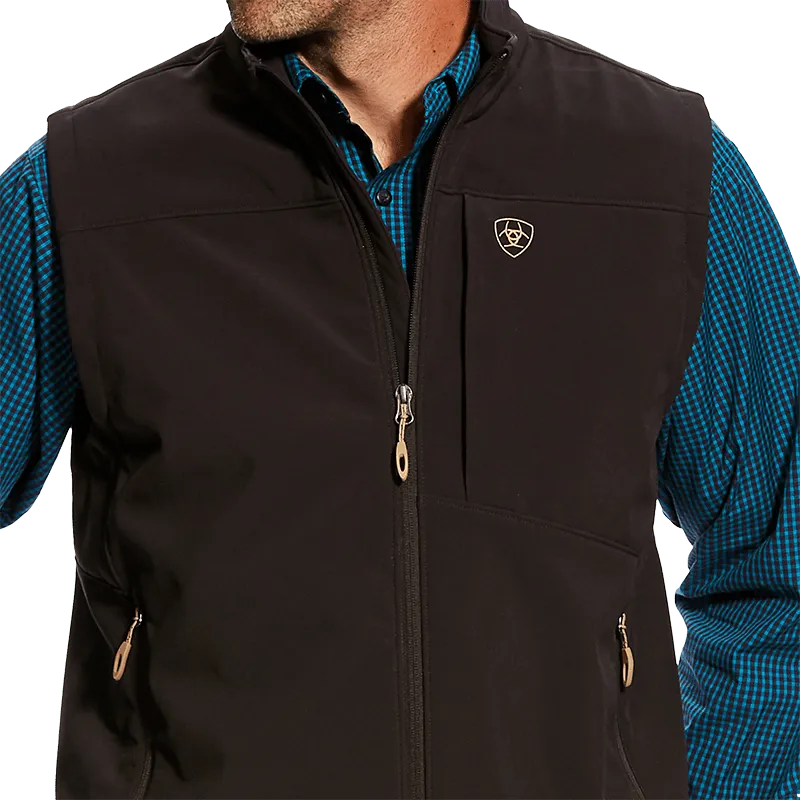 Arithtat Men's Vernon 2.0 Brown Softshell Vest
