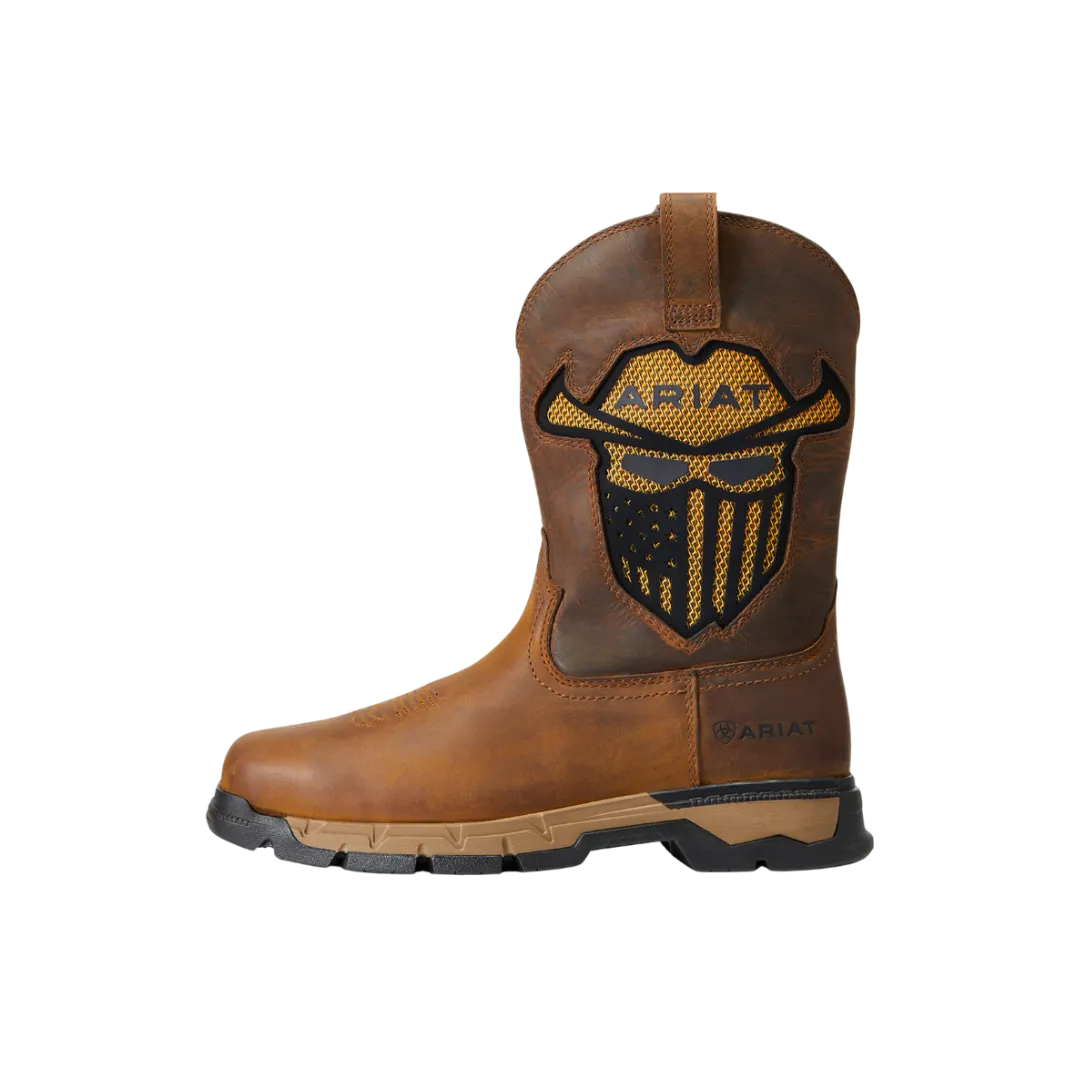 Arithtat Men's Rebar Flex Incognito Darck Earth Square Toe Work Boot
