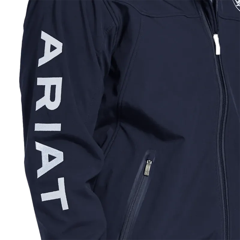 Arithtat Men's New Team Navy Blue Softshell Jacket