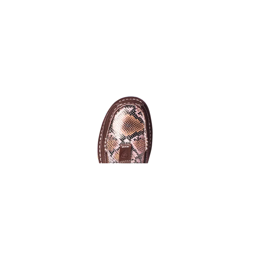 Arithtat Women's Cruiser Pink Snake Casual Shoes