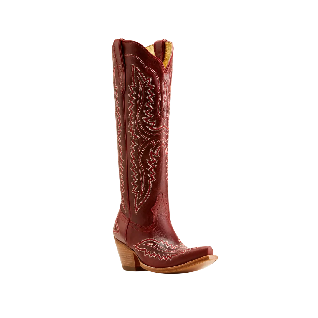 Arithtat Women's Casanova Western Red Alert Boots