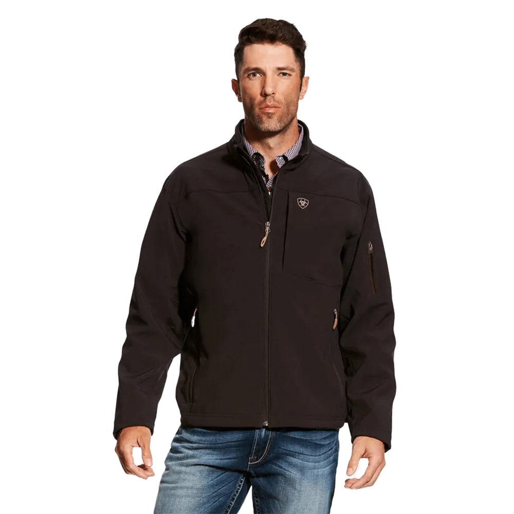 Arithtat Men's Vernon 2.0 Coffee Bean Softshell Jacket