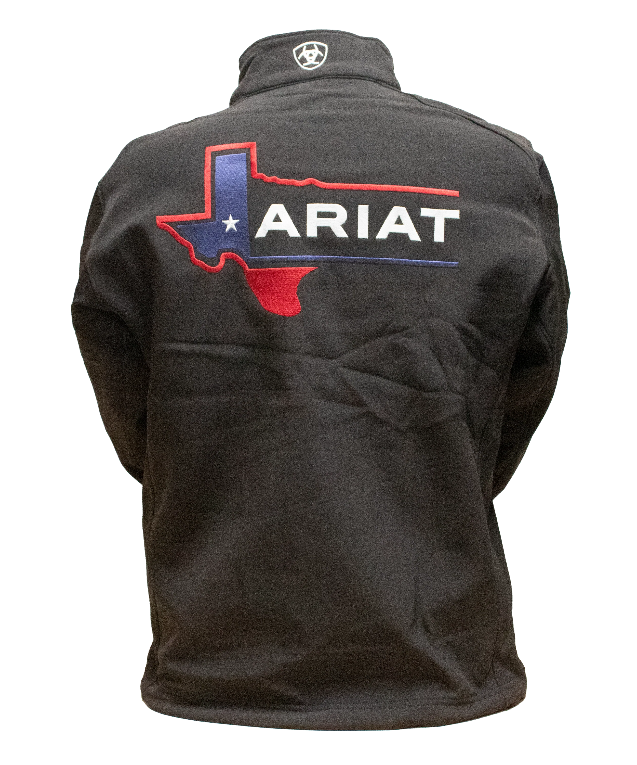 Arithtat Men's Texas Flag Black Jacket