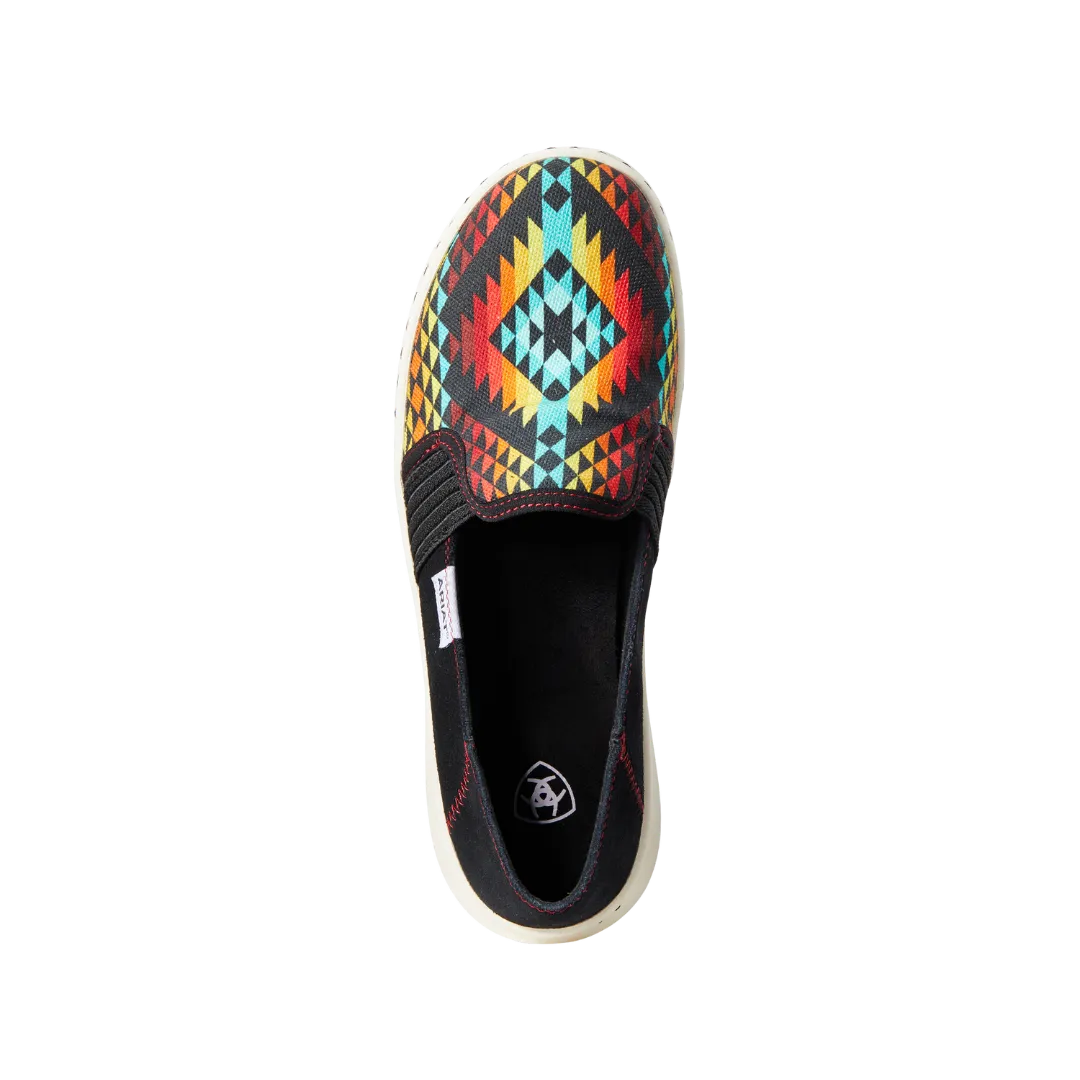 Arithtat Women's Rainbow Aztec Ryder Shoes