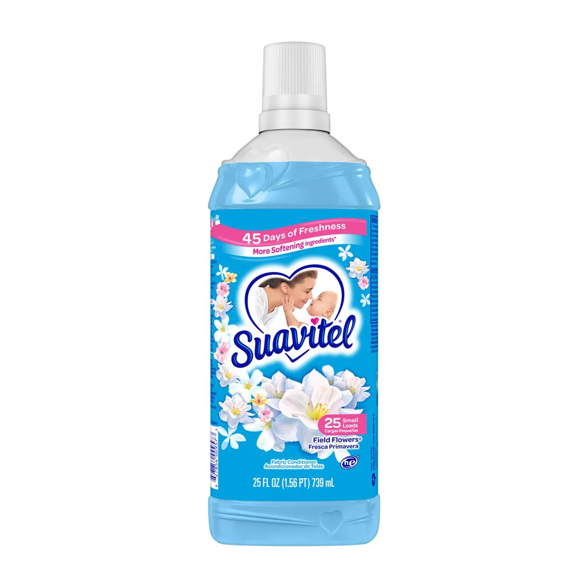 Suavitel Fabric Softener - Field Flowers, 25 Fl Oz